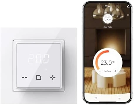 Programmable Thermostat for Electric Radiant Floor Heating — Smart Thermostat, HEATIT