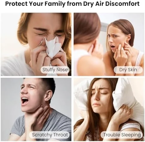 Quiet Top Fill Cool & Warm Mist Humidifier — Humidifier, GloryAir