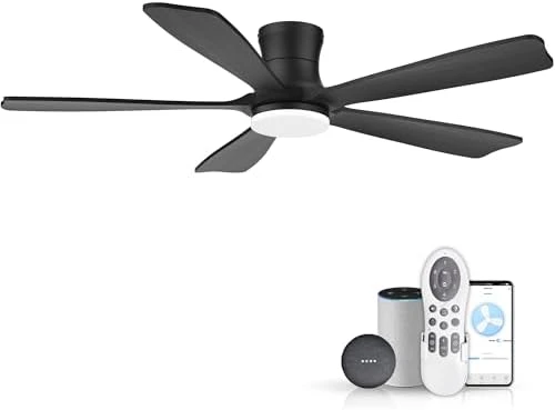 Smart Ceiling Fan with Lights — Smart Fan, GentleBreeze