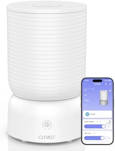 Smart Cool Mist Humidifier with Essential Oil Diffuser — Humidifier, CLEVAST
