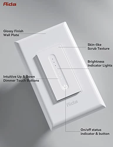 Smart Dimmer Light Switch — Smart Switch, AIDA