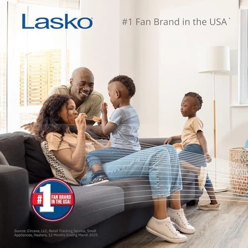 Smart Oscillating Tower Fan — Smart Fan, Lasko