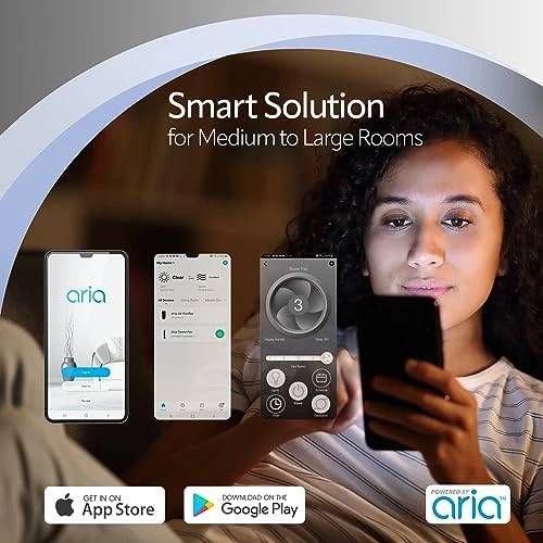 Smart Oscillating Tower Fan — Smart Fan, Lasko