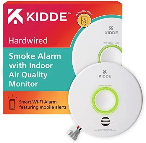 Smart Smoke Detector and Indoor Air Quality Monitor — Air Quality Monitor, Kidde