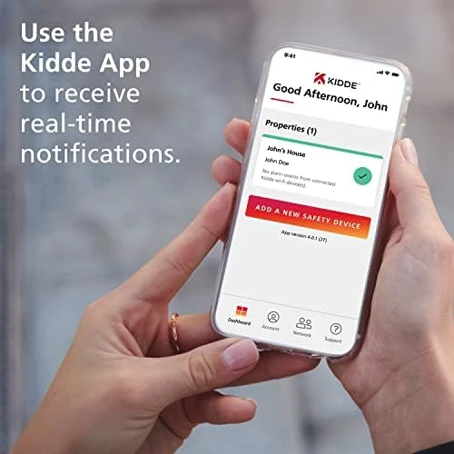 Smart Smoke Detector and Indoor Air Quality Monitor — Air Quality Monitor, Kidde