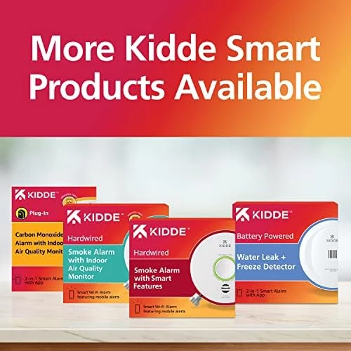 Smart Smoke Detector and Indoor Air Quality Monitor — Air Quality Monitor, Kidde