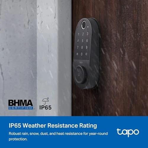 Smart Wi-Fi Door Lock, Deadbolt — Smart Lock, Tapo