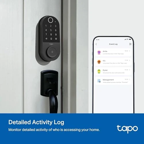Smart Wi-Fi Door Lock, Deadbolt — Smart Lock, Tapo