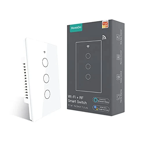 WiFi Smart Wall Light Switch — Smart Switch, MoesGo