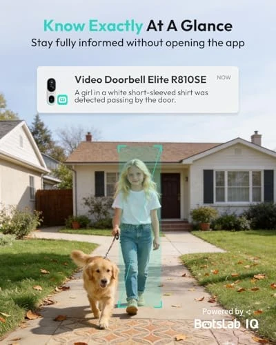 Wireless Doorbell Camera with Solar Panel — Video Doorbell, BOTSLAB