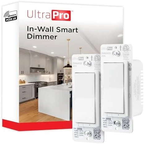 Z-Wave Dimmer, Long Range, Direct 3-Way — Smart Switch, UltraPro