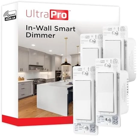 Z-Wave Dimmer, Long Range, Direct 3-Way — Smart Switch, UltraPro