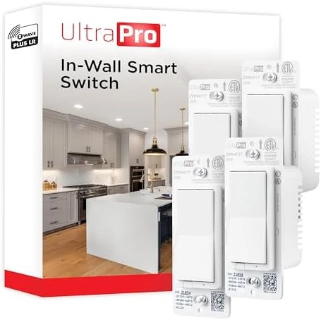 Z-Wave Dimmer, Long Range, Direct 3-Way — Smart Switch, UltraPro