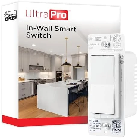 Z-Wave Dimmer, Long Range, Direct 3-Way — Smart Switch, UltraPro