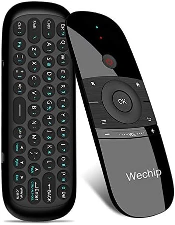 Air Mouse Remote Control with Keyboard — Bluetooth Keyboard, WeChip