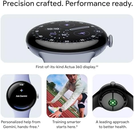 Android Smartwatch with Heart Rate and Sleep Tracking — Smart Watch, Google