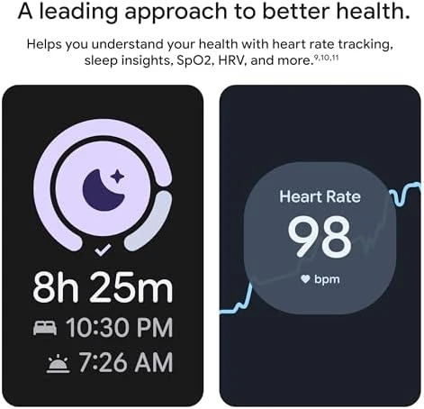 Android Smartwatch with Heart Rate and Sleep Tracking — Smart Watch, Google