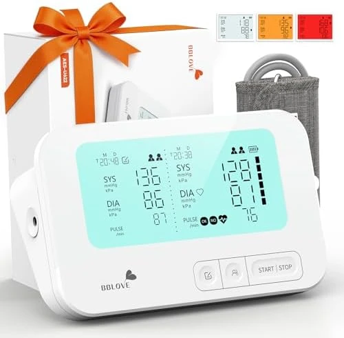 Automatic Upper Arm Blood Pressure Monitor — Blood Pressure Monitor, BBLOVE