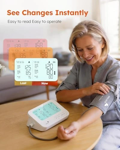 Automatic Upper Arm Blood Pressure Monitor — Blood Pressure Monitor, BBLOVE