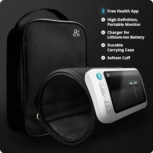 Bluetooth Blood Pressure Monitor with Automatic Upper Arm Cuff — Blood Pressure Monitor, Greater Goods