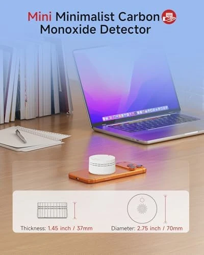 Carbon Monoxide Detector — Air Quality Monitor, HEIMAN