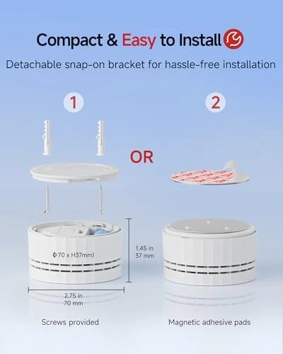 Carbon Monoxide Detector — Air Quality Monitor, HEIMAN