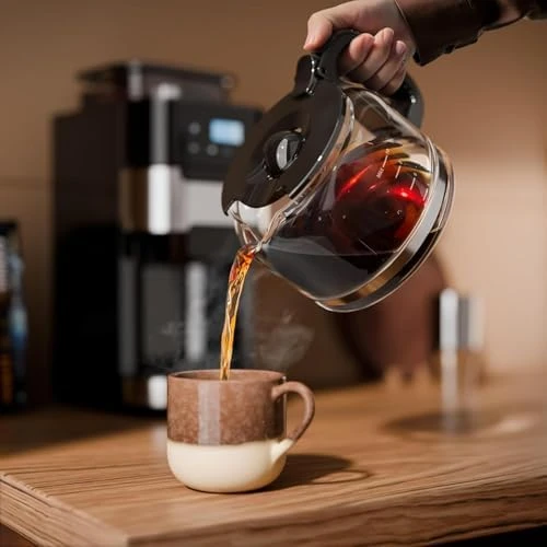 Digital Drip Coffee Maker with Built-In Grinder — Coffee Maker, Kismile