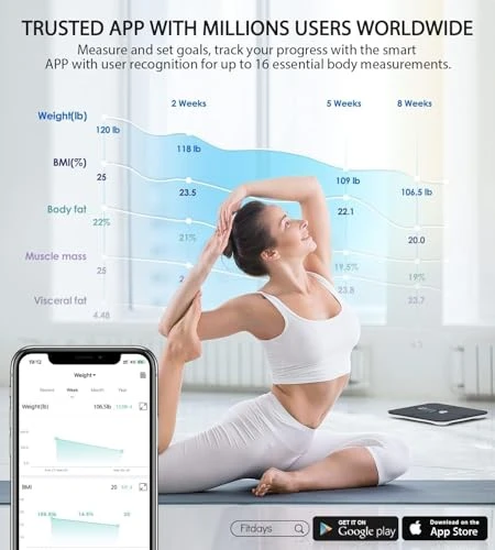 Digital Smart Bathroom Scale — Smart Scale, ABLEGRID