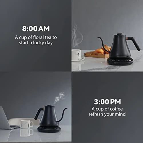 Electric Gooseneck Pour Over Kettle — Electric Kettle, Mecity