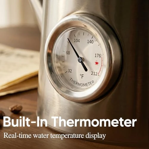 Electric Tea Kettle with Thermometer — Electric Kettle, Smartyle