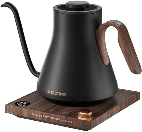 Gooseneck Electric Kettle with Precise Temperature Control — Electric Kettle, INTASTING