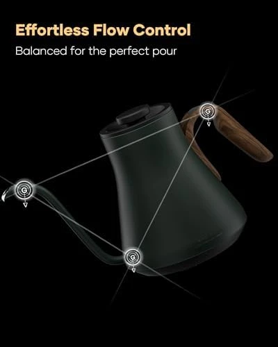 Gooseneck Electric Kettle — Electric Kettle, Cocinare