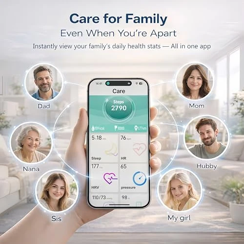 Health & Fitness Tracker Ring — Smart Ring, Aoyool