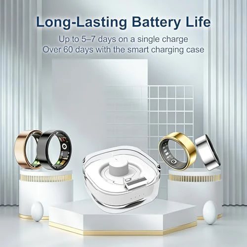 Health & Fitness Tracker Ring — Smart Ring, Aoyool