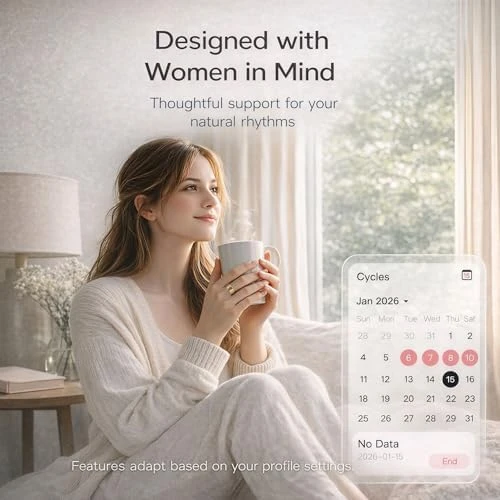 Health & Fitness Tracker Ring — Smart Ring, VIYONA