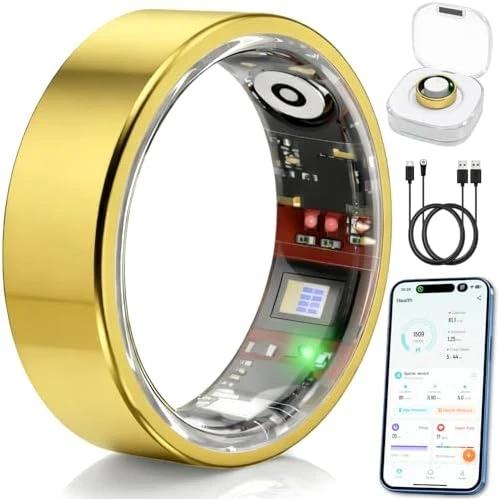 Health & Fitness Tracker Ring — Smart Ring, VIYONA