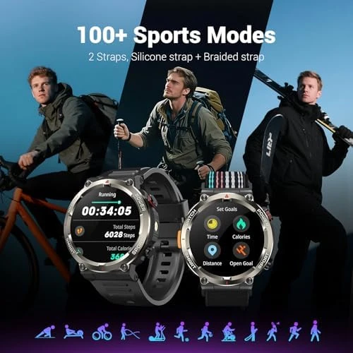 Military Smart Watch for Men — Smart Watch, Blackview