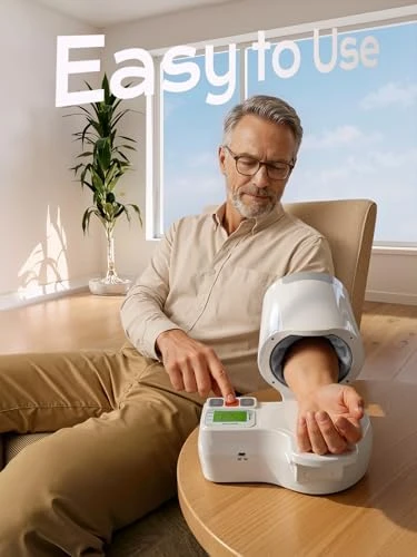 One-Touch Barrel-Type Upper Arm Blood Pressure Monitor — Blood Pressure Monitor, CAVN