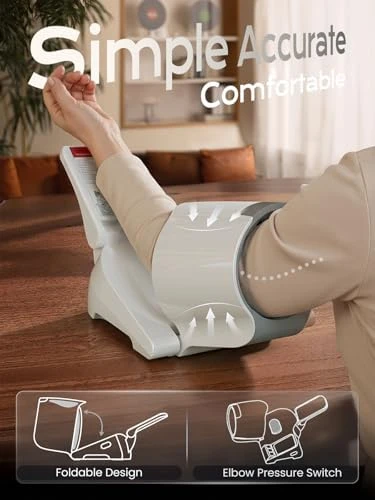 One-Touch Barrel-Type Upper Arm Blood Pressure Monitor — Blood Pressure Monitor, CAVN