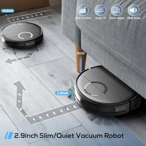 Robot Vacuum and Mop Combo for Pet Owners — Robot Vacuum, UMMUND