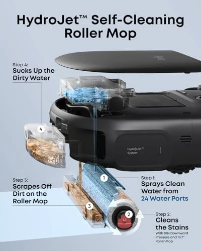 Robot Vacuum and Mop Combo — Robot Vacuum, eufy