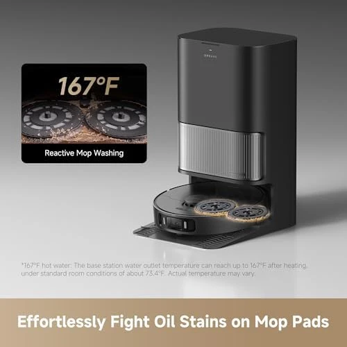 Robot Vacuum and Mop Combo — Robot Vacuum, Dreame