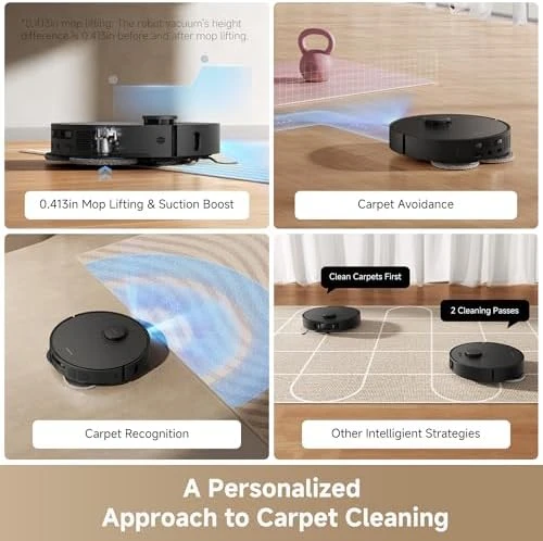 Robot Vacuum and Mop Combo — Robot Vacuum, Dreame