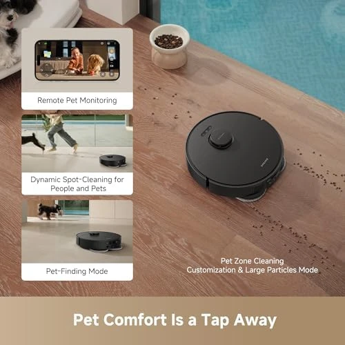 Robot Vacuum and Mop Combo — Robot Vacuum, Dreame