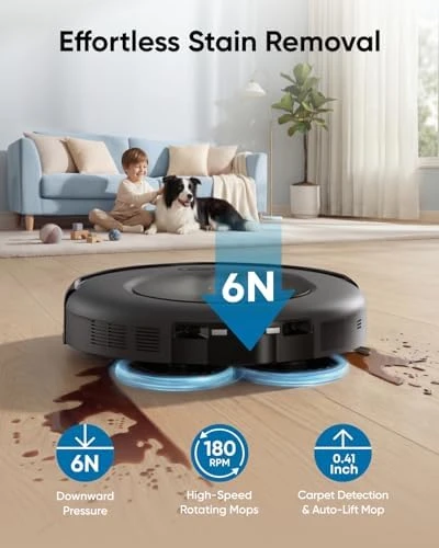 Robot Vacuum and Mop Combo — Robot Vacuum, eufy