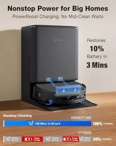 Robot Vacuum and Mop — Robot Vacuum, ECOVACS