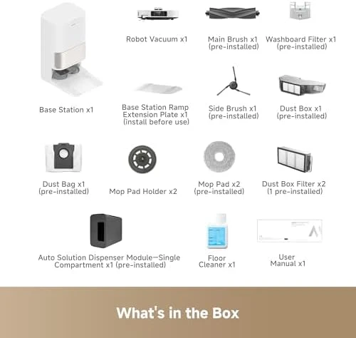 Robot Vacuum and Mop — Robot Vacuum, MOVA