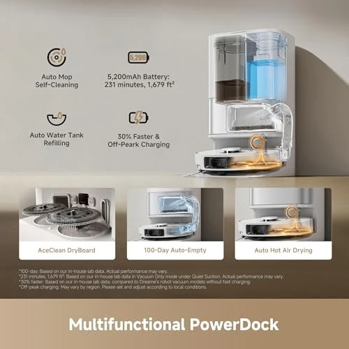 Robot Vacuum and Mop — Robot Vacuum, Dreame