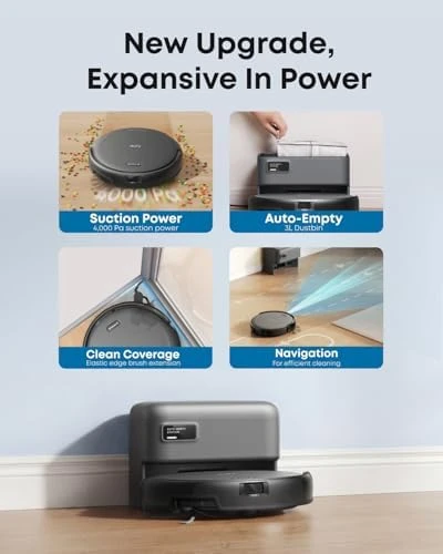 Robot Vacuum Self Emptying — Robot Vacuum, eufy