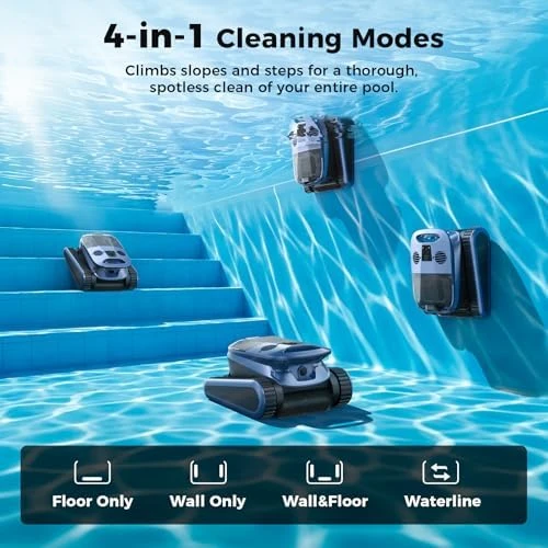 Robotic Pool Cleaner — Robot Vacuum, QGeeM